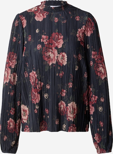 Palaidinė 'VIBLOOMIA' iš VILA, spalva – alyvuogių spalva / burgundiško vyno spalva / pastelinė raudona / juoda, Prekių apžvalga