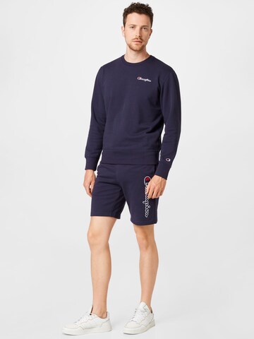 Champion Authentic Athletic Apparel Regular Sportbroek in Blauw