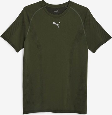 PUMA Toiminnallinen paita värissä vihreä: edessä