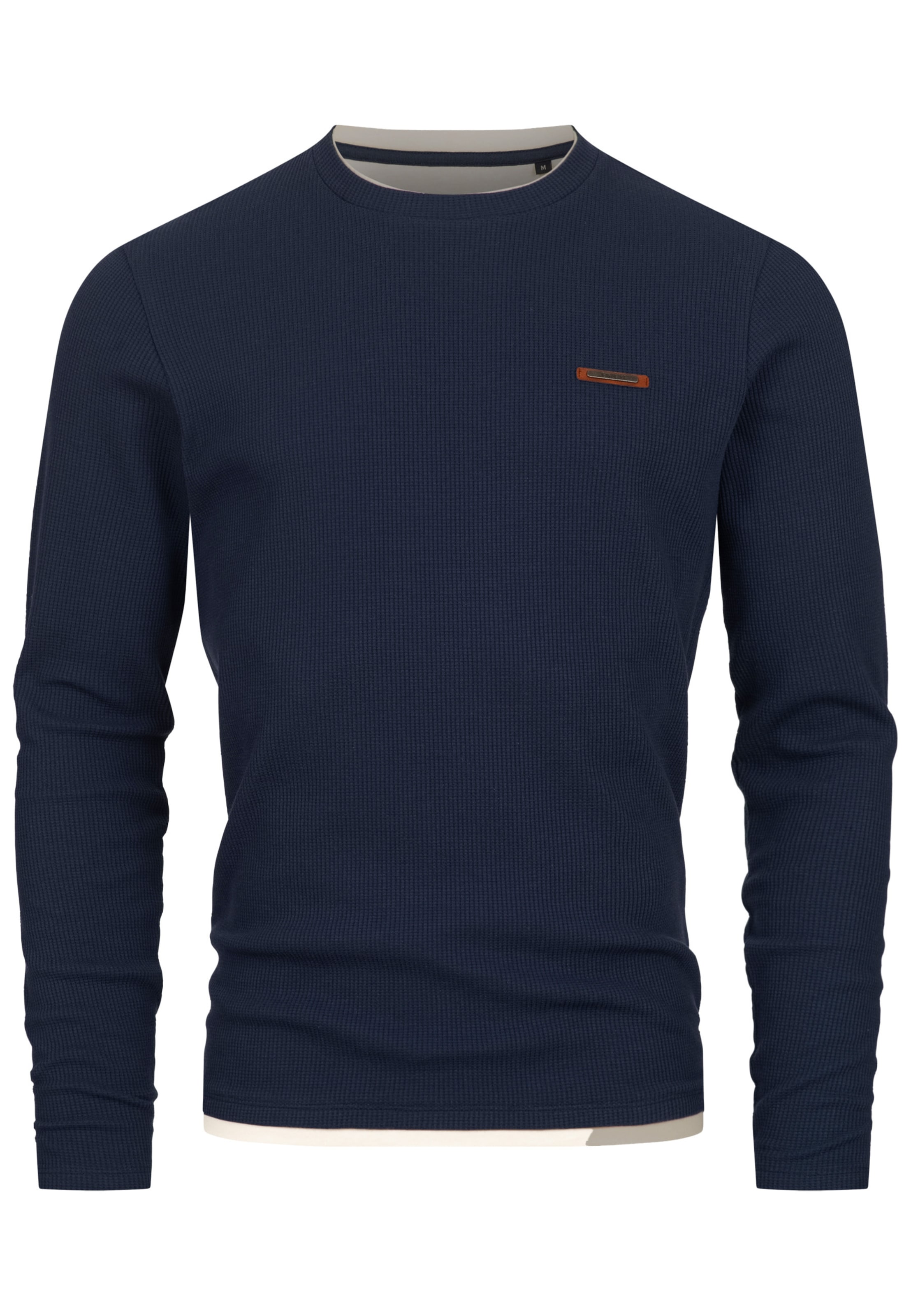 INDICODE JEANS Shirt ' Sigfinn ' in Blau: Vorderseite