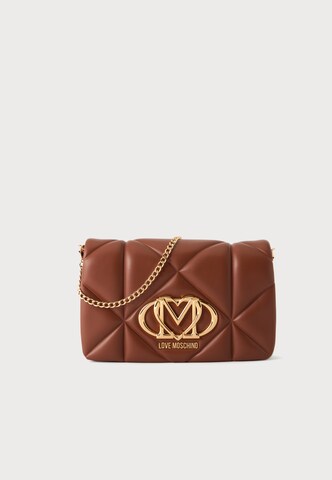 Love Moschino Клатч в Коричневый: спереди