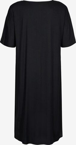 Robe-chemise 'Emayse' Zizzi en noir