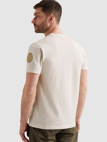 Maglietta 'T-shirt in jersey with multiple badges' di PME Legend in bianco