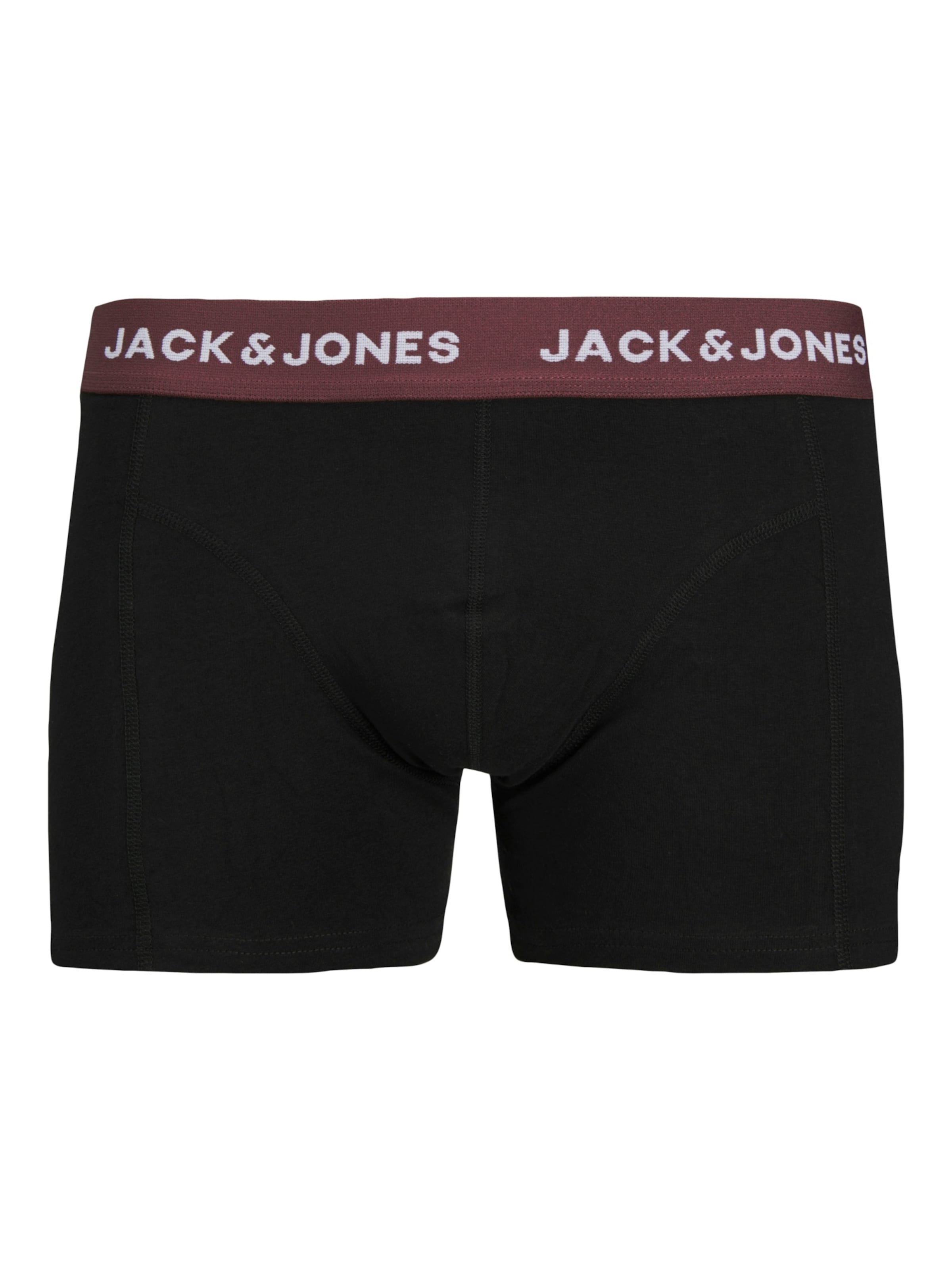 JACK & JONES Шорты Боксеры 'Oliver' в Черный