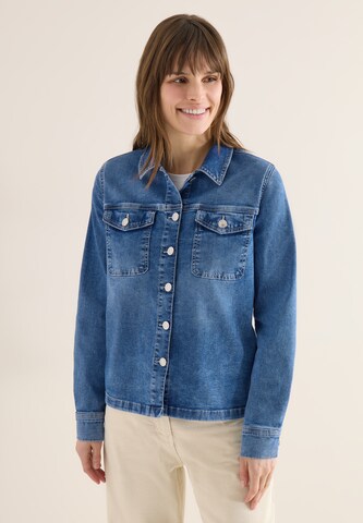 CECIL Oversizeshirt in Blau: Vorderseite
