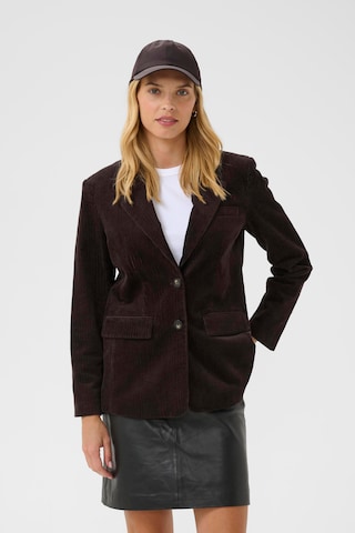 Blazer 'Leni' Part Two en marron : devant
