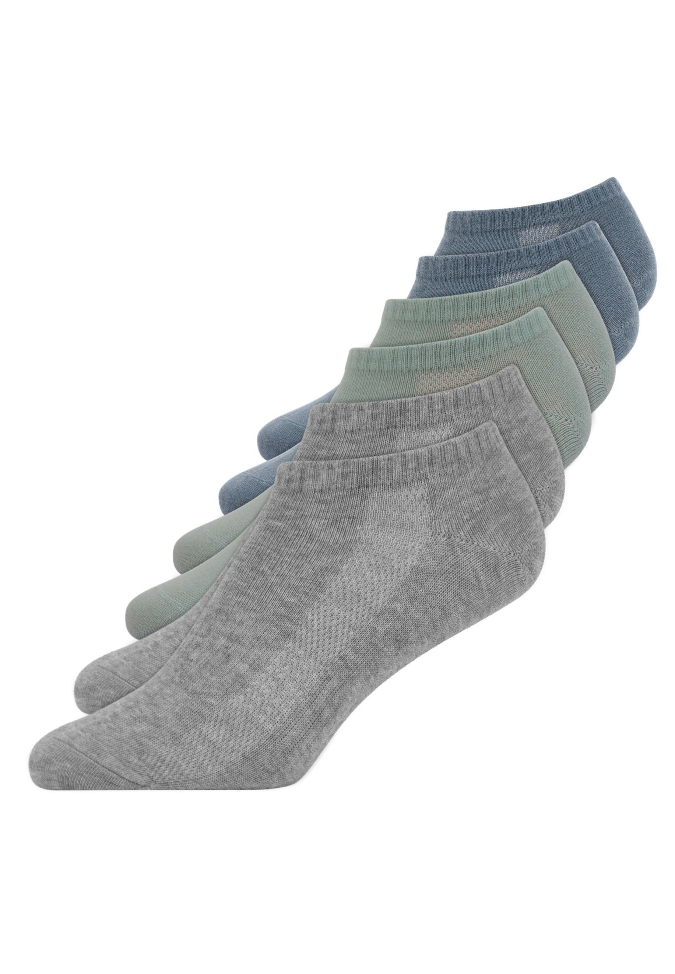 Frauen Wäsche SNOCKS Sneakersocken in Blau, Grau, Grün - AS32553 Frauen Wäsche SNOCKS Sneakersocken in Blau, Grau, Grün - AS32553