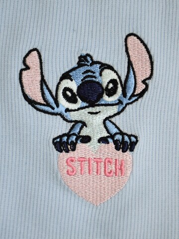 Disney Lilo & Stitch Shirt 'Ripp Heart' in Blue