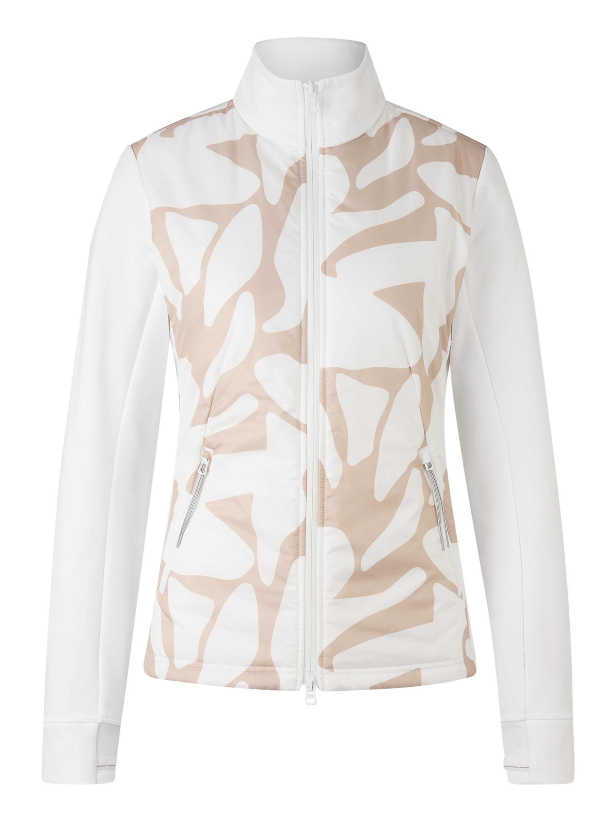 Bogner Fire + Ice Sportsweatjacke 'Hedda' in Weiß: Vorderseite