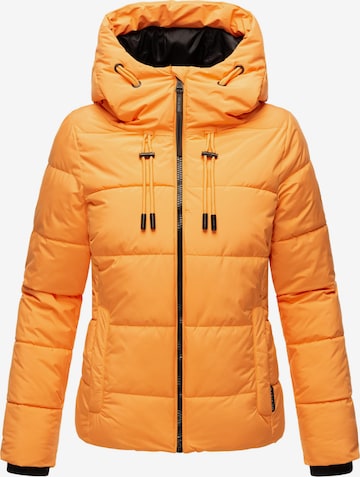 Veste d’hiver MARIKOO en orange : devant