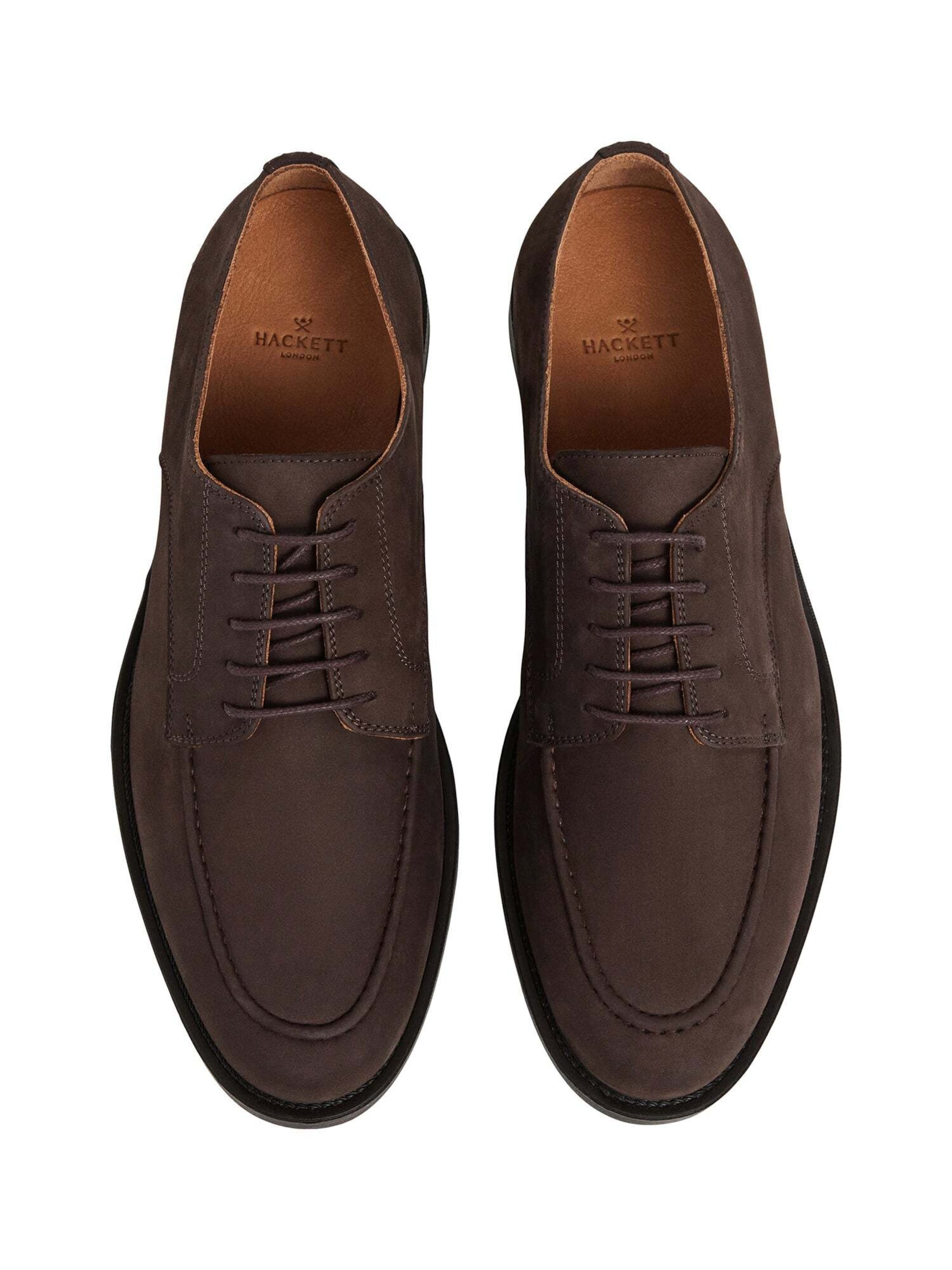 Hackett London Veterschoen ' HAMPTON DERBY ' in Bruin
