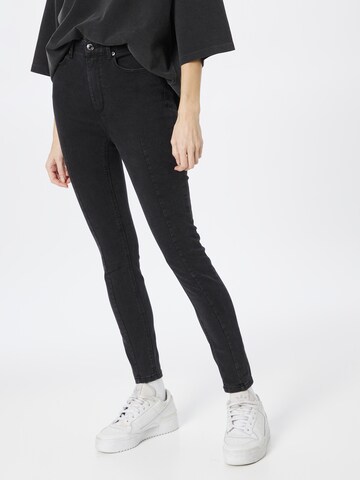 Tally Weijl Skinny Jeans in Black: front