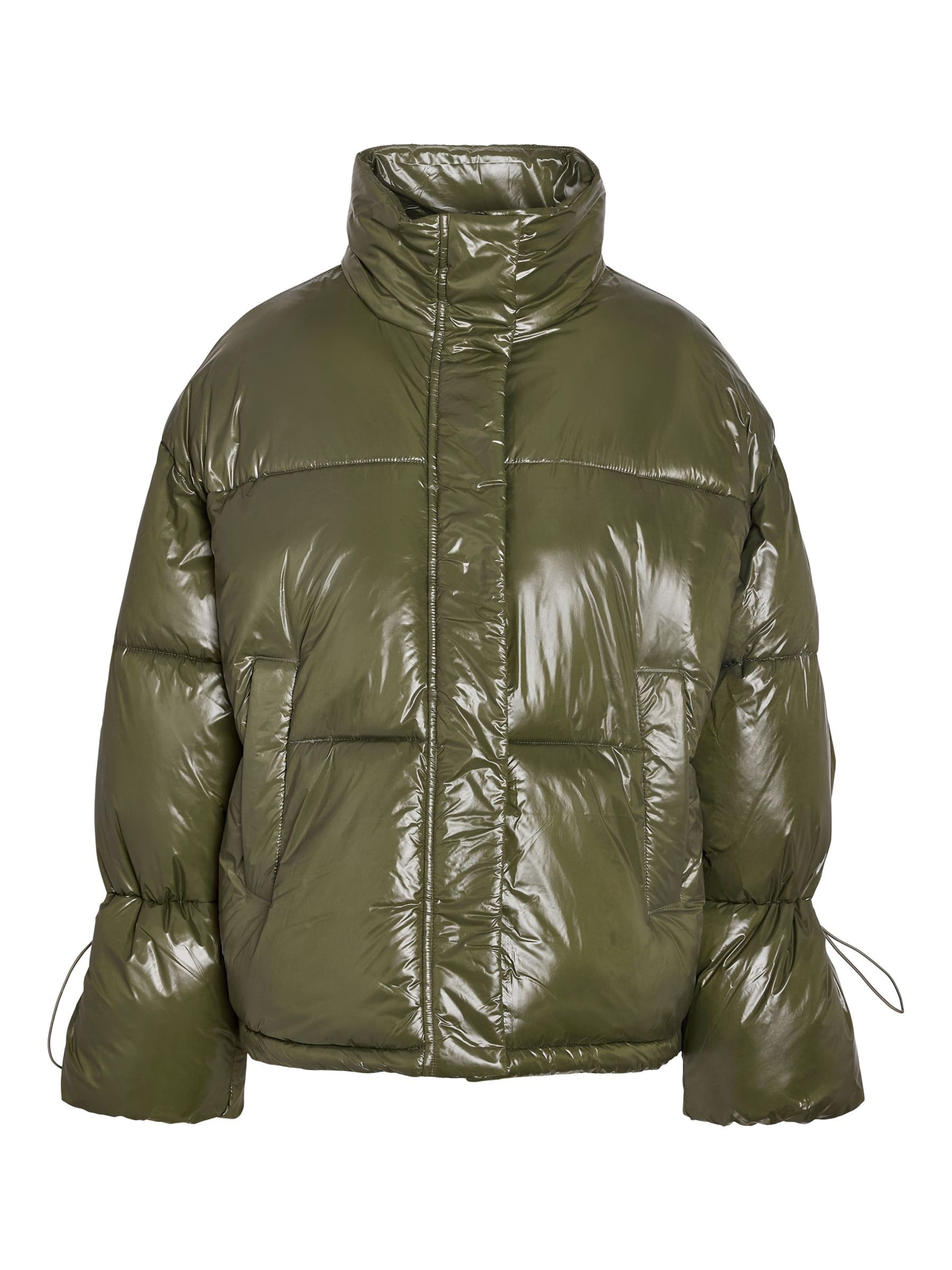 Noisy may Winter jacket in Green: front