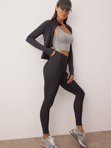 Trendyol Skinny Pajkice | siva barva