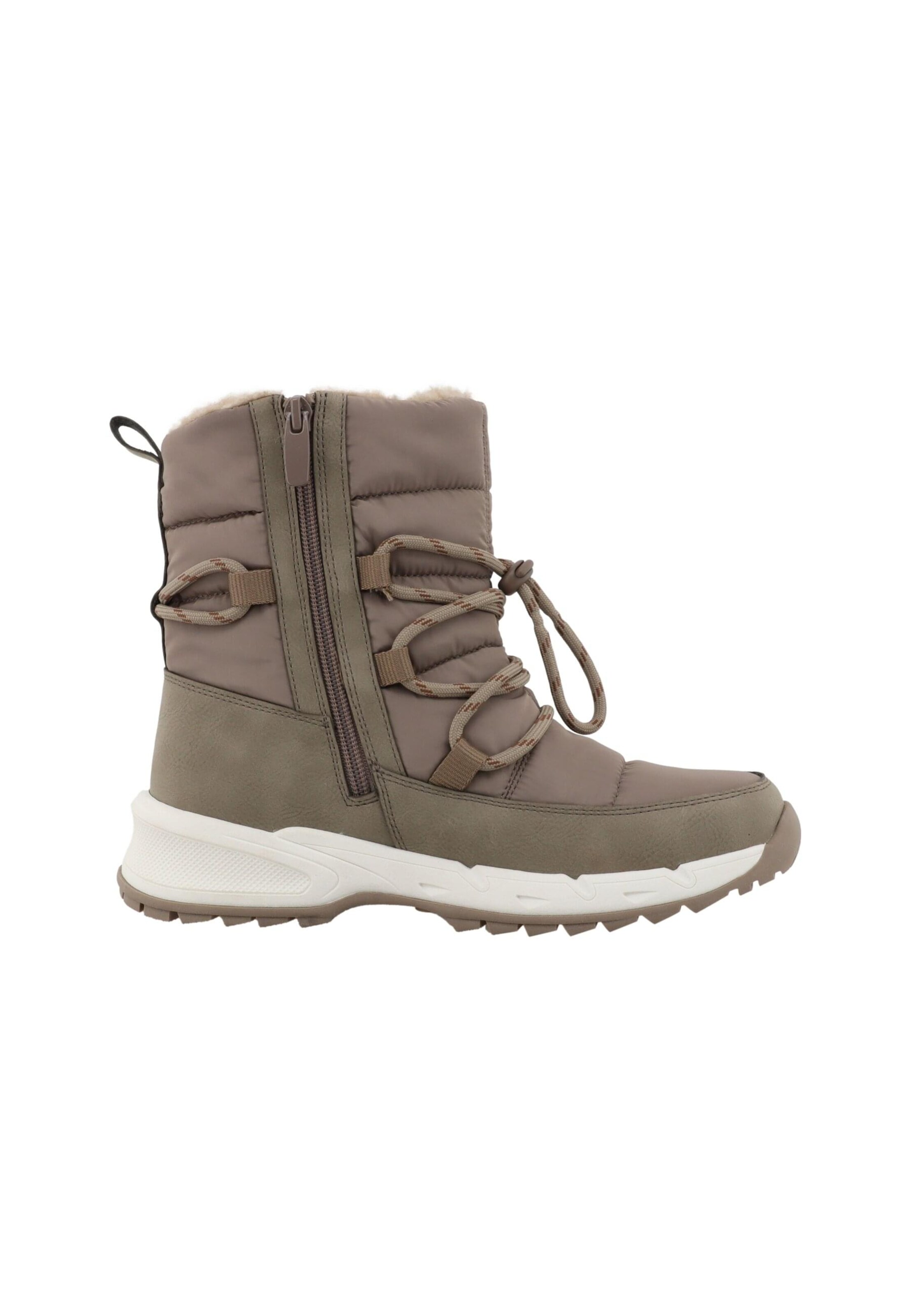 KAPPA Lace-Up Ankle Boots 'Laiza' in Brown