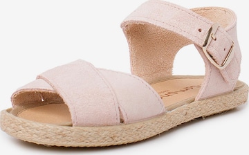 Pisamonas Sandalen in Roze: voorkant