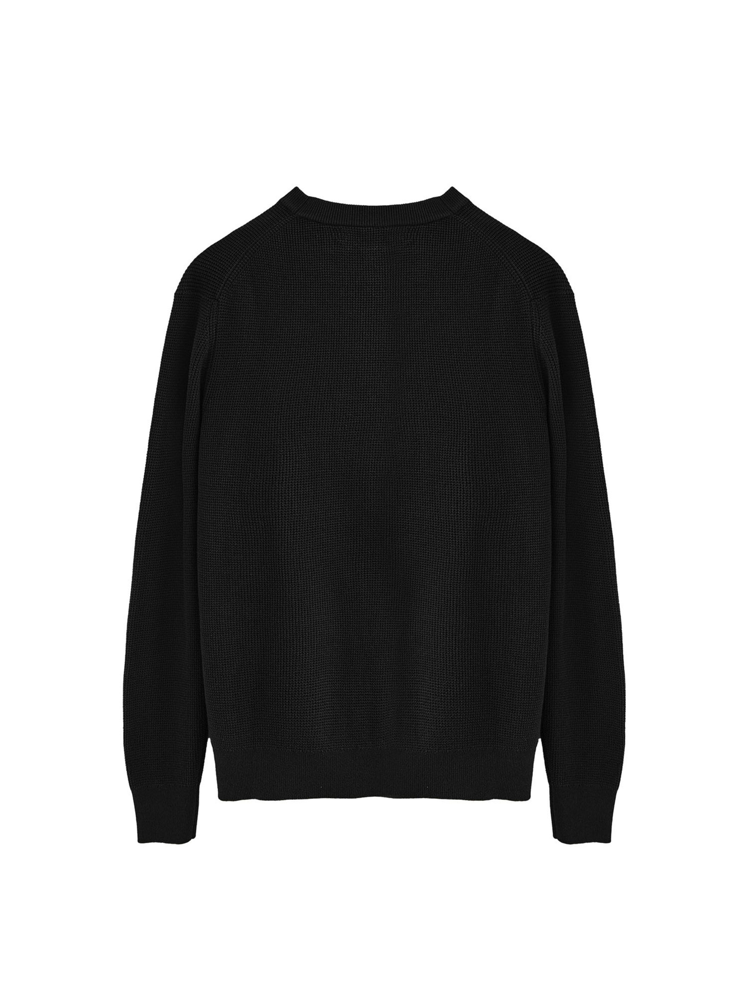Polo Club Sweater in Black