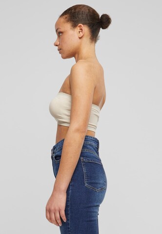 Urban Classics Bandeau Topp i grön