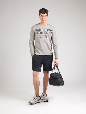 CAMP DAVID Shirt in Grey
