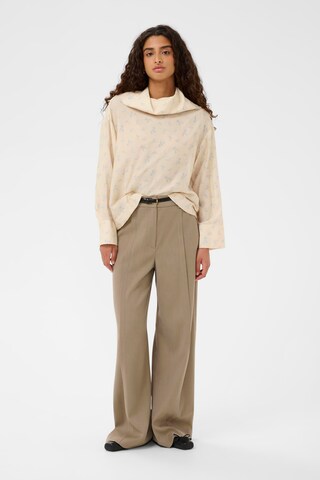 Chemisier 'SLEneya' SOAKED IN LUXURY en beige