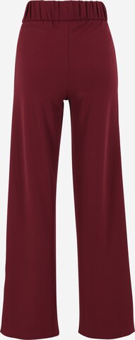 JDY Tall Regular Pleat-Front Pants 'GEGGO' in Red