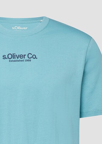 T-Shirt s.Oliver en bleu