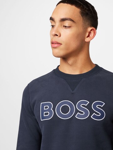 Sweat-shirt BOSS en bleu