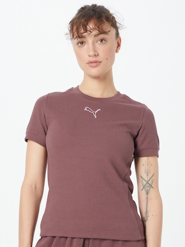 PUMA T-Shirt in Lila: predná strana