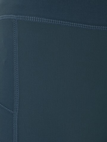Bergans Slim fit Outdoor trousers 'Fløyen' in Blue