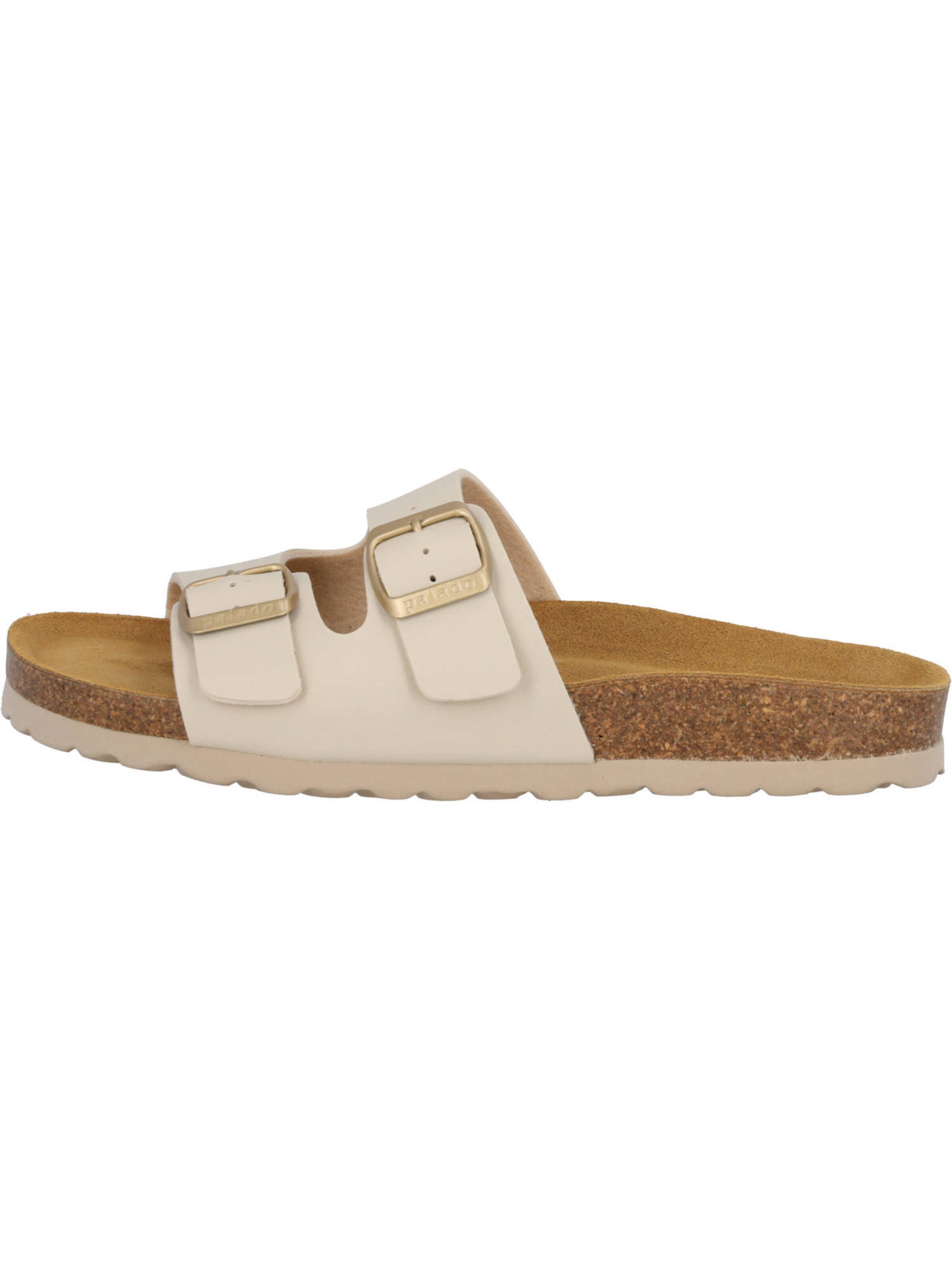 Palado Mule 'Milos' in Beige: front