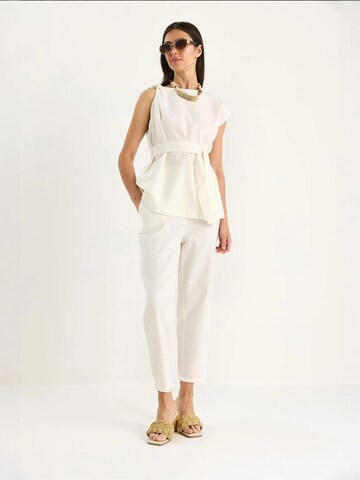 Bianco Lucci Hausanzug 'Zweiteiliges Set'‌‌‌‌‌‌‌ in Beige