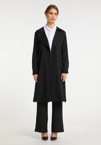 Palton de primăvară-toamnă de la usha BLACK LABEL pe negru