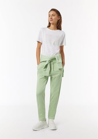 comma casual identity Regular Trousers in Green