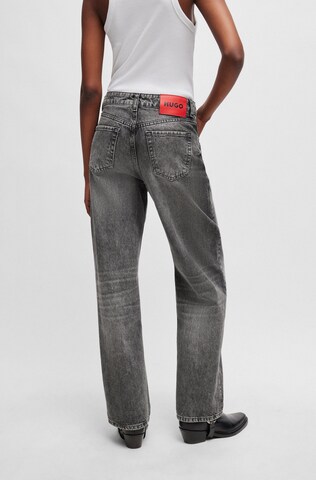 HUGO Loosefit Jeans in Grau