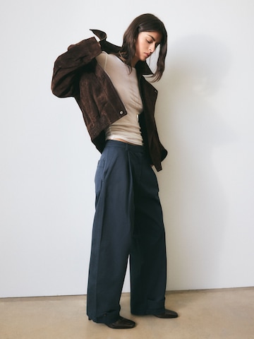 Loosefit Pantalon à pince Bhoem en bleu