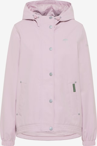 Schmuddelwedda Funkcionalna jakna 'Yuka' | roza barva: sprednja stran