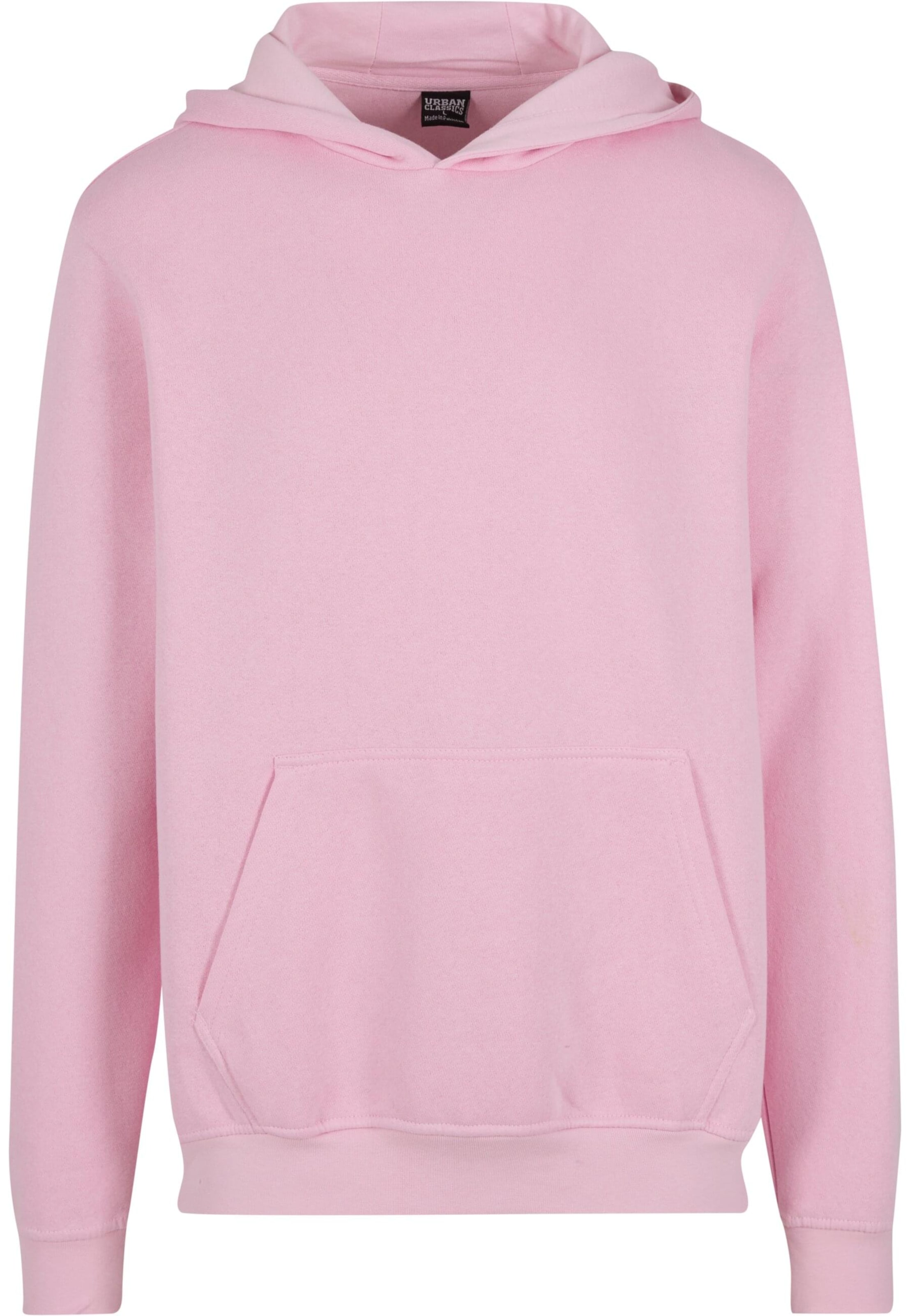 Urban Classics Sweatshirt 'Essential' i rosa: framsida