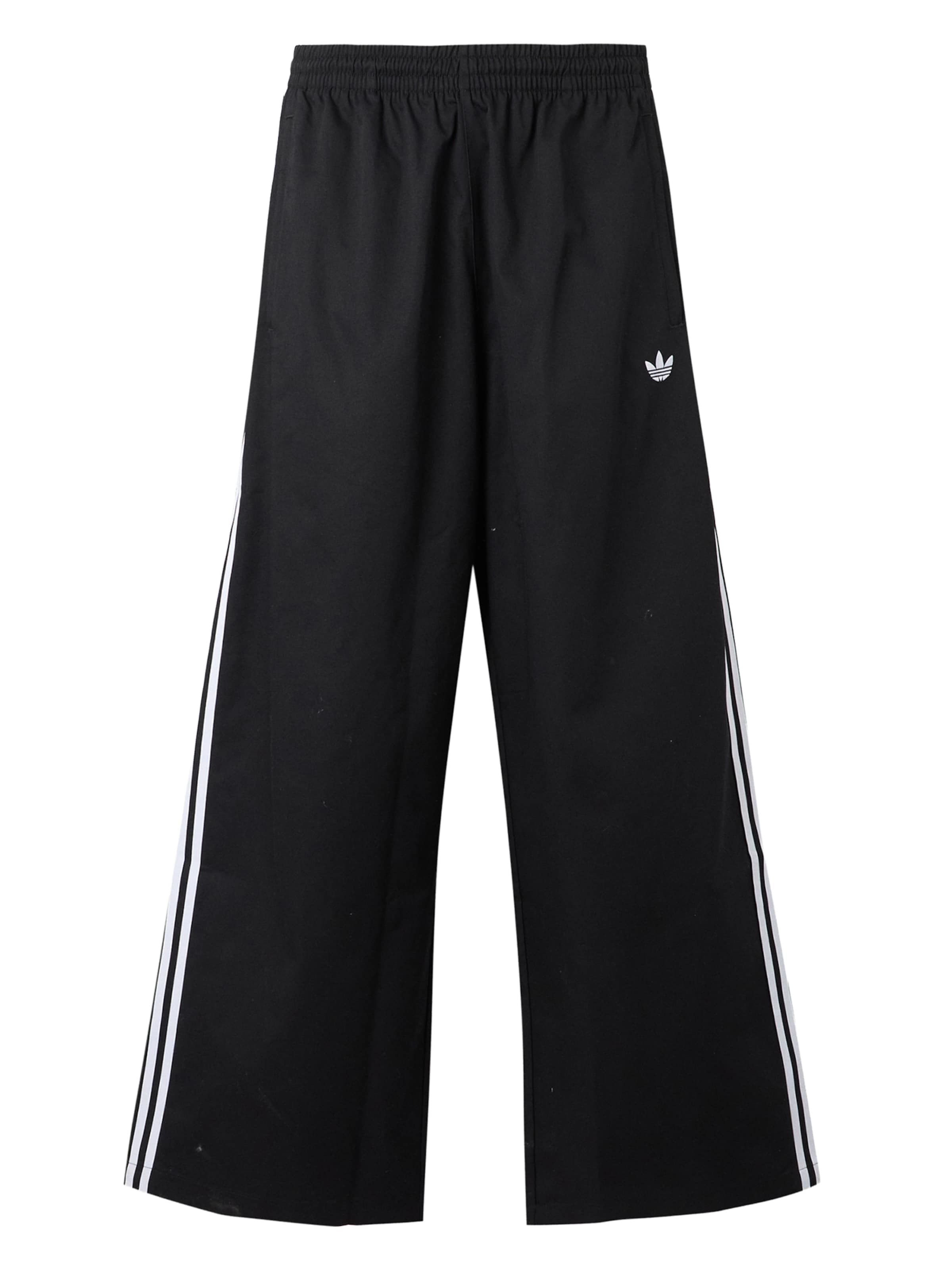 ADIDAS ORIGINALS Loosefit Παντελόνι σε μαύρο: μπροστά