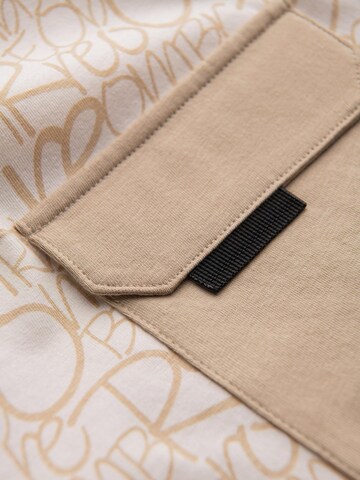 Ombre Shirt in Beige