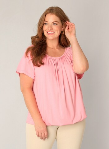 BASE LEVEL CURVY Shirt in Pink