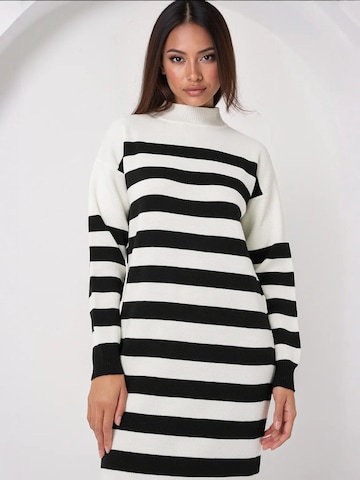 Bigdart Gebreide jurk in Wit