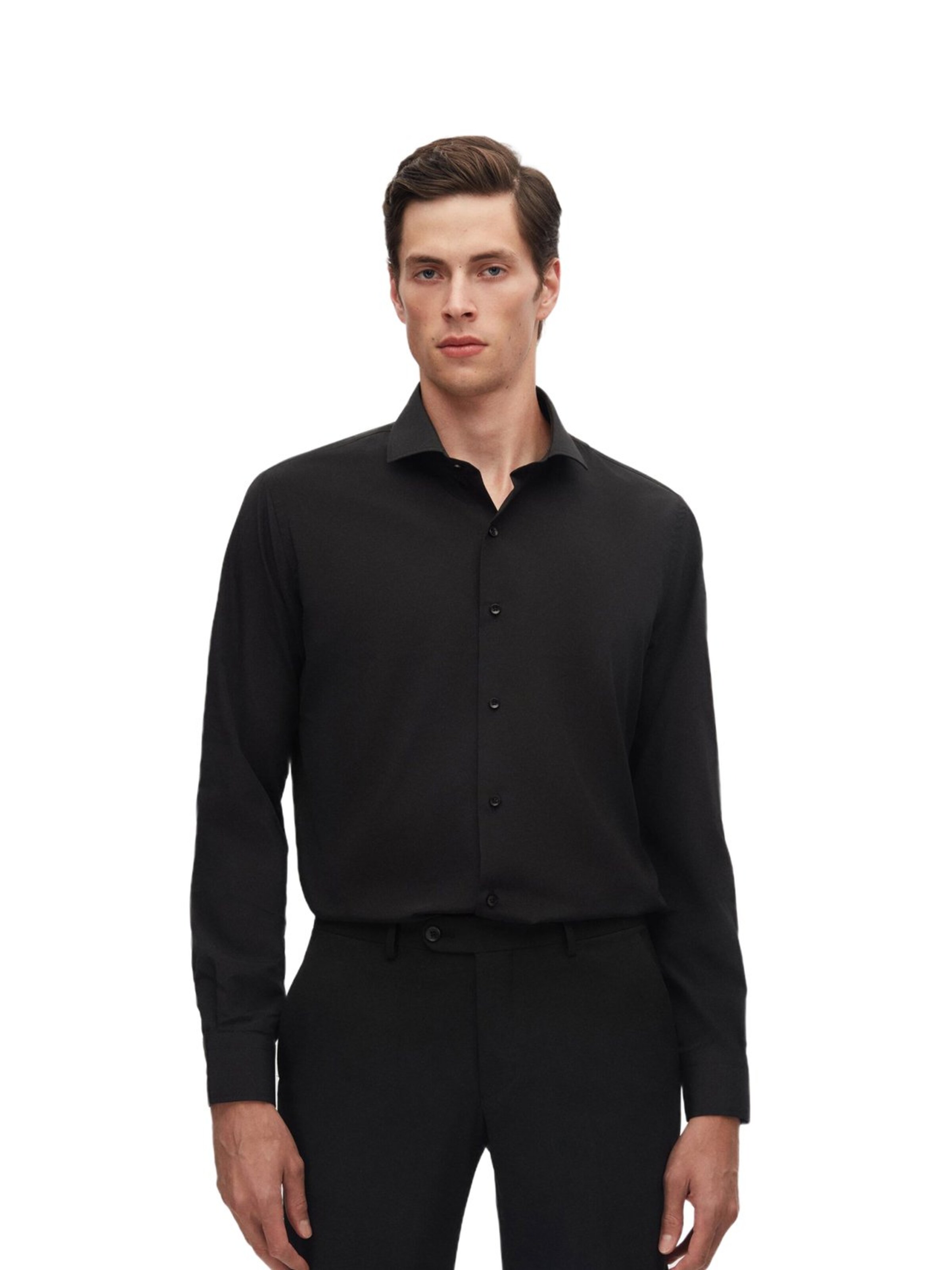 D’S Damat Regular fit Overhemd in Wit