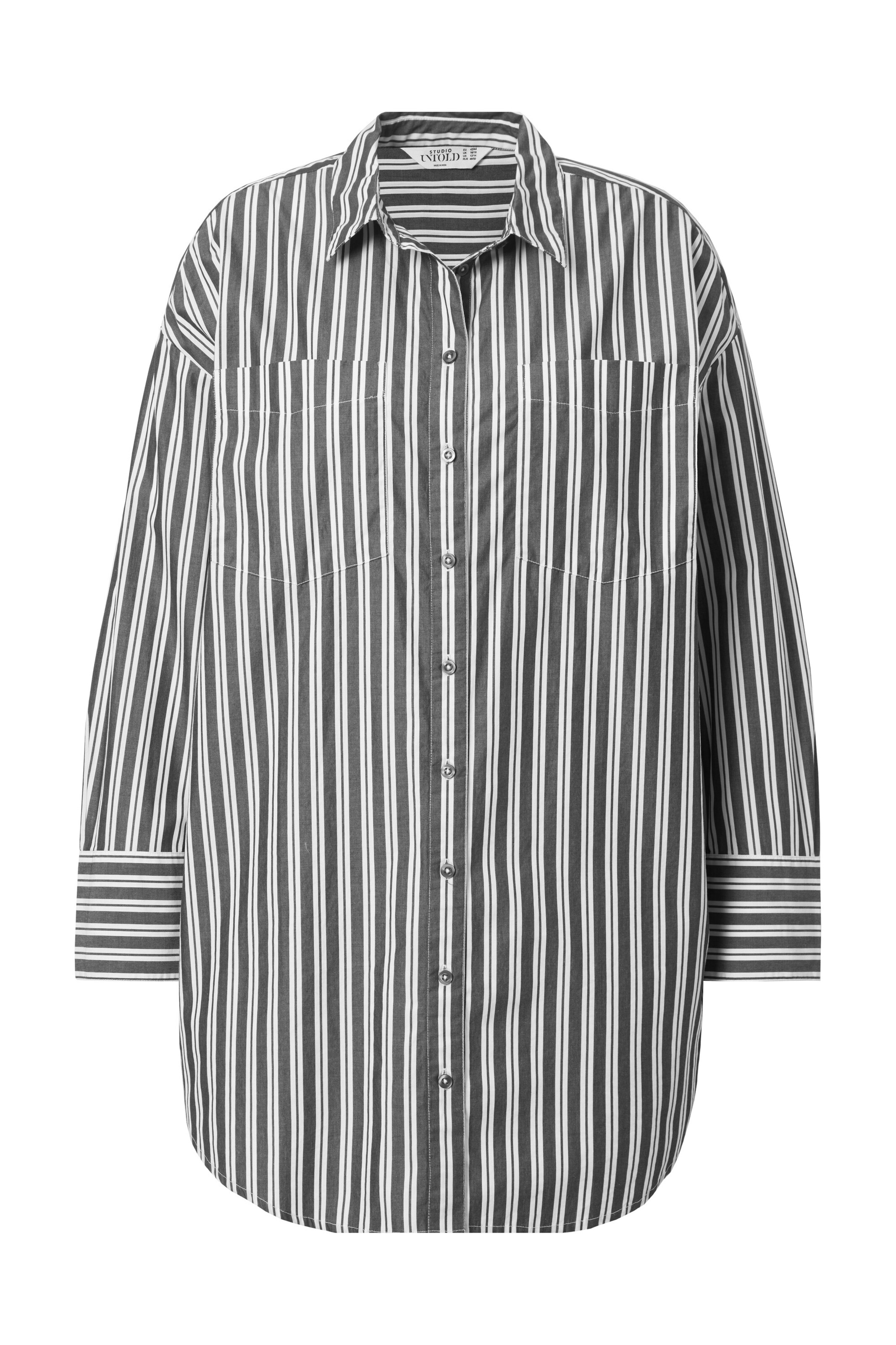 Studio Untold Bluse in Schwarz: Vorderseite