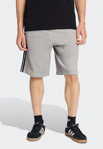 ADIDAS ORIGINALS Regular Trousers in Grey: front