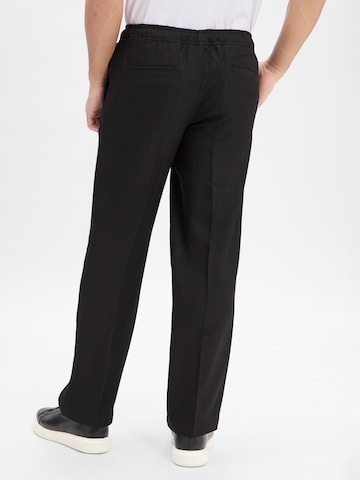 Pegador Wide leg Broek in Zwart