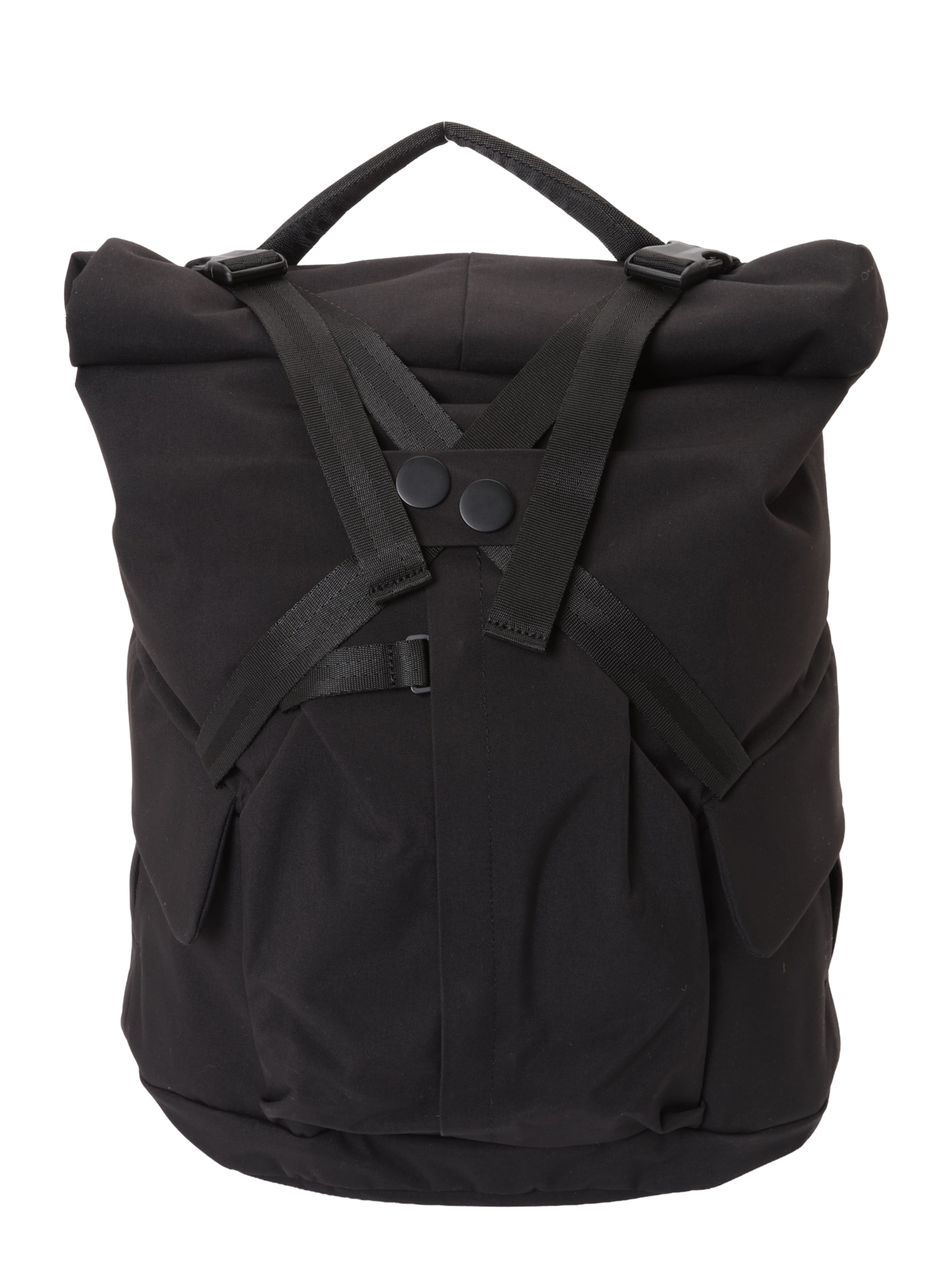 pinqponq - Mochila 'KROSS' em preto: frente