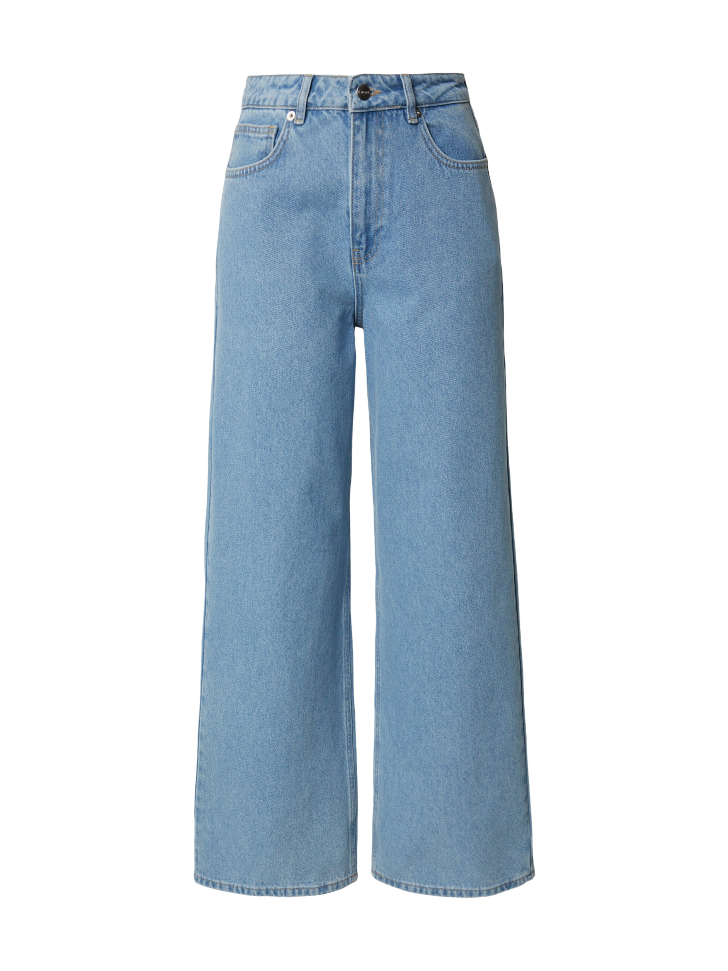 ÉVOIR by Alena Gerber Wide Leg Jeans in Blau: Vorderseite