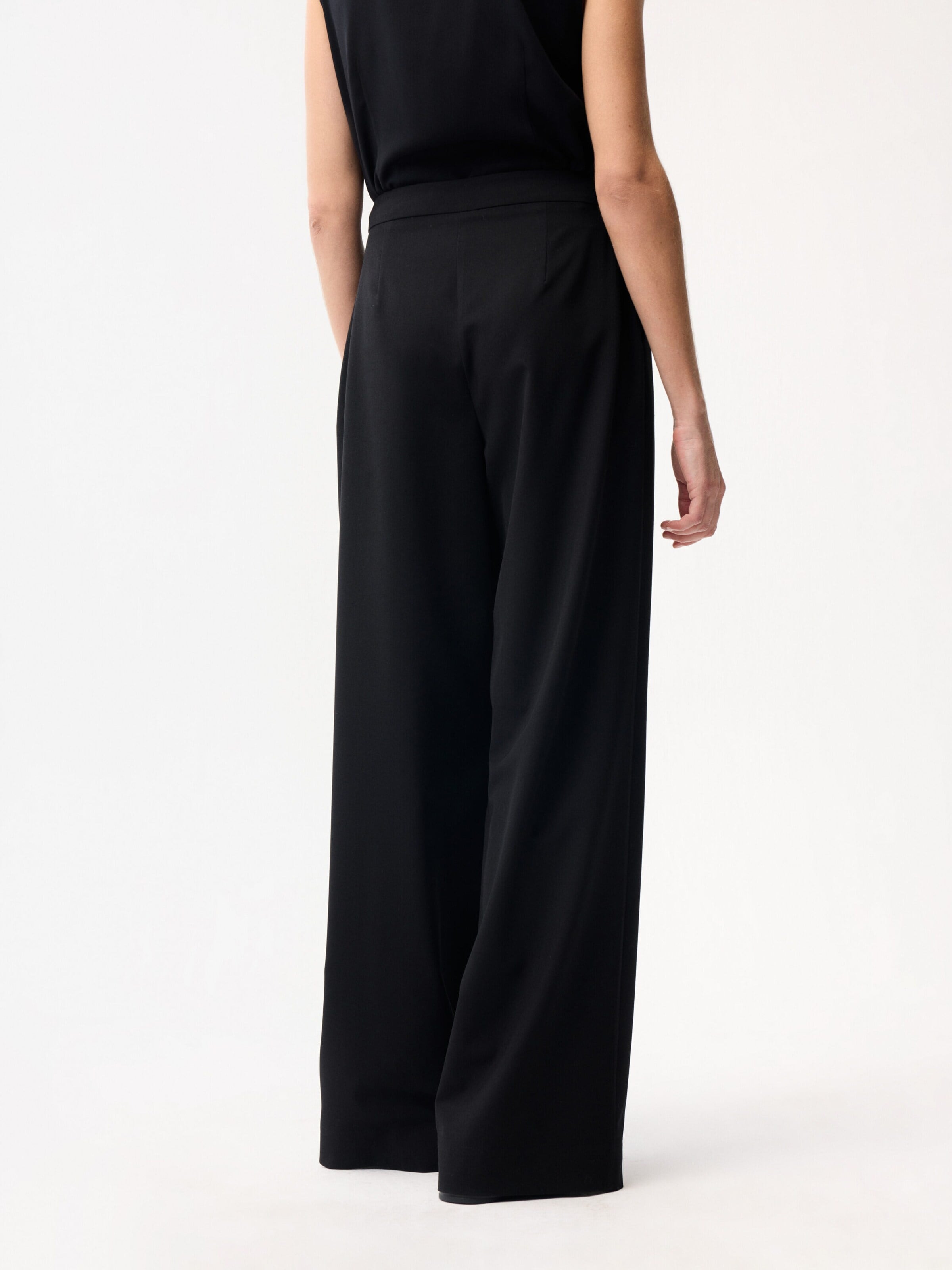 Loosefit Pantalon adl en noir