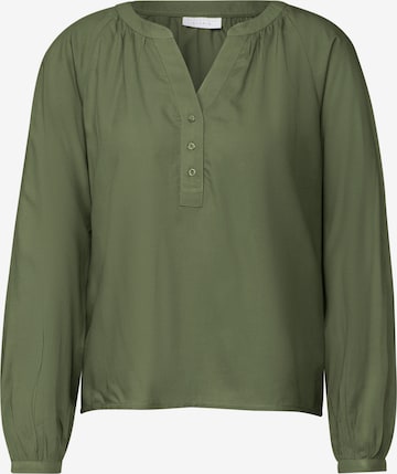 Street One Studio Bluse in Grün: Vorderseite
