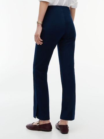 TOMMY HILFIGER Úzky strih Nohavice - Modrá